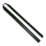 Rear Quarter Window Seals No Insert 1968-72 Lemans Cutlass Chevelle Skylark 2PC. Fixed Price $35.00.
