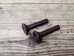 1960'S Buick Olds Pontiac Chevy Maroon Door Panel Lock Stem Pull Knobs Oem Gm. Fixed Price $22.50.