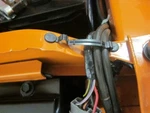 Nos Mopar Plymouth Superbird Core Support Headlight Vacuum Hose Hold Down Strap. Fixed Price $9.99.