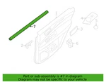 Genuine Nissan Belt Weather-strip 82834-3JA0C. Fixed Price $35.98.