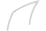 Genuine Toyota Window Channel 68141-02371. Fixed Price $77.24.