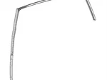 Genuine Bmw Rear Right Window Guide 51-34-8-213-984 New. Fixed Price $112.31.