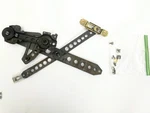 Vw MK1 Cabriolet Passenger Rear Quarter Window Regulator, Part 155 847 272A. Fixed Price $30.00.