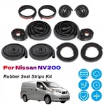 Door Rubber Seal Strips Weather Draft Wind Noise Reduction Trim For Nissan NV200. Fixed Price $59.98.