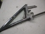 1965 1966 Mustang Vent Window Wing Right Passenger C5ZB-6522222-A. Fixed Price $145.00.