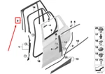 Bmw X2 F39 Rear Right Door Window Guide 51357420836 Original No Duty. Fixed Price $150.25.