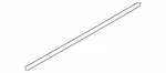 Genuine Jaguar Belt Molding T4A17865. Fixed Price $77.75.