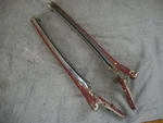 Austin Healey 100/6 Early 3000 Right And Left Windshield Pillar. Fixed Price $100.00.