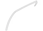 2020-2022 Hyundai Sonata Oem Left Rear Door Run Channel 83530L0000. Fixed Price $76.27.