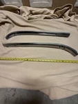 1957 Cadillac Coupe Deville Interior Windshield Garnish Molding Chrome Trim. Fixed Price $210.00.