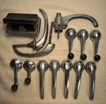Chevy-gmc Vtg Door & Window Handles + Ashtray 4237908, 4151869, 4151224, 3778247. Fixed Price $29.00.