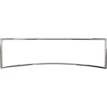 1928-29 Model Roadster Windshield Frame, Chopped, Chrome Steel. Fixed Price $537.99.