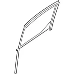Genuine Ford Window Channel DT1Z-6121597-M. Fixed Price $146.22.