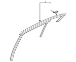 Genuine Mazda Run Channel BDMT-73-60ZH. Fixed Price $102.59.