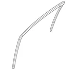 Genuine Mazda Window Channel KB7W-58-605B. Fixed Price $35.71.