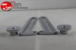 28-32 Ford Closed Car Pickup Truck Chrome Windshield Slide Swing Arms & Nuts. Fixed Price $42.49.