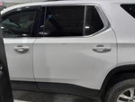 Used Rear Left Door Assembly Side Fits: 2020 Chevrolet Traverse Privacy Tin. Fixed Price $550.90.