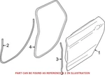 Genuine Oem Rear Outer Door Seal For Bmw 428I Gran Coupe Xdrive. Fixed Price $37.35.