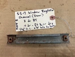1955-57 Chevy Belair 210 150 Door Window Regulator Roller Track Channel. Fixed Price $45.00.