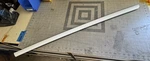 New Oem 17-24 Tesla Model 3 Front Door Outer Belt Assy Left Black 1080681-01-I. Fixed Price $108.00.