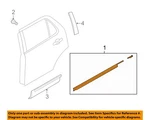 Ford Oem 11-19 Explorer Rear Door Exterior Trim-belt W'strip BB5Z7825597B. Fixed Price $79.66.