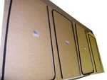 Front Door Window Felt Kit, 8 Pcs 1949-50 Mercury 4-DR Sedan. Fixed Price $159.95.
