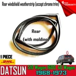 For 1968-1973 Datsun 510 1600 Wagon 4D Rear Windshield Rubber Weatherstrip Seal. Fixed Price $79.99.