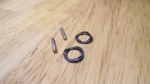 (4PCS) Quarter Vent Window Hardware For Mopar Nash Hudson Studebaker Packard Etc. Fixed Price $29.50.