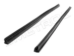 Metro Moulded Vs 7-E Rear Quarter Glass Roll Up Seal. Fixed Price $40.95.
