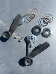 Bmw E10 Window Knobs, Caps & Trim Rings 1600 2002TI Turbo. Fixed Price $99.99.
