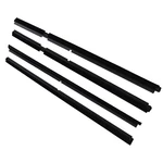 4X Door Window Weatherstrip Trim For Jeep Grand Cherokee 1999-2004 55135879AF. Fixed Price $65.92.