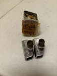 Nos GM#4172437 1949-1952 Chevy Passenger Door Ventilator Channel Supports Pair. Fixed Price $30.00.