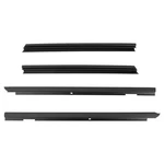 4PC Rear Inner & Outer Belt Molding Set Lh Rh Sides For 07-18 Jeep Wrangler. Fixed Price $86.95.