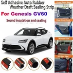 For Genesis GV60 Door Rubber Seal Strips Weather Draft Windnoise Reduction Kit. Fixed Price $59.88.