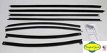 1969 Buick Skylark 2-DOOR Hardtop Window Felt Fuzzies Rubber Seal 8 Pc Kit. Fixed Price $279.99.