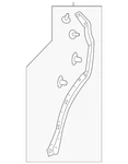 Genuine Acura Door Shell Seal 72829-TJB-A01. Fixed Price $88.59.