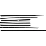 1965-66 Ford Galaxie; Window Felt/belt Line Weatherstrip Set; 2-DOOR Hardtop;. Fixed Price $188.99.