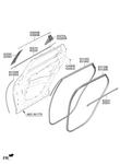 Genuine New Rr Dr Belt I/s Lh W/strip Suits Kia EV6 Gt-line 2022-ONWARDS. Fixed Price $42.79.