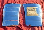 Vintage Pair Nos Oem 1946-1948 Oldsmobile 66 Series Gravel Shield, Stone Guard. Fixed Price $449.99.