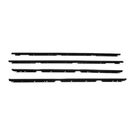 Window Sweeps Felts Weatherstrip Seals Kit For 1982-1992 Chevy Pontiac. Fixed Price $140.99.