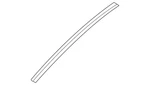 Genuine Audi Reveal Molding 83A-854-328-C-9B9. Fixed Price $27.04.