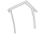 Genuine Audi Window Channel 8U0-839-439. Fixed Price $196.14.