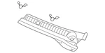 Genuine Mitsubishi Cowl Grille MR533285. Fixed Price $175.74.
