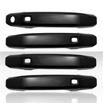Set Of 4 Door Handle Covers For 2015-2019 Gmc Sierra Hd Gloss Black W/smart Ke. Fixed Price $53.95.