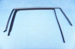 Vw Tiguan Rear Driver Door Window Glass Guide Channel W/chrome Trim 18-22 Oem. Fixed Price $75.00.