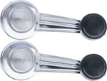 Chrome Door Window Crank Handle Pair Set For Pontiac Cadillac Chevy Olds Buick. Fixed Price $16.68.