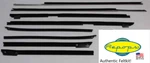 1967 1968 Parisienne Convertible Door Window Felt Fuzzies Rubber Seal Pc Kit. Fixed Price $289.99.