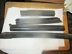 Jaguar Xjs Convertible Top Rubber Moulding Drivers Side 1989-1996 4-PIECES. Fixed Price $54.00.