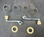 1960'S-1970'S Volkswagen Vw Beetle Bug Interior Window Crank Handle Set 113 837A. Fixed Price $170.00.
