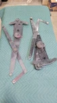 *pair* Used 1967 1968 Mustang Window Regulator Guide Channel Track Lh & Rh. Fixed Price $120.00.
